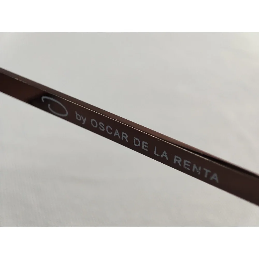 O by Oscar de la Renta 3041 Aviator Sunglasses Brown Gradient 55-15-135